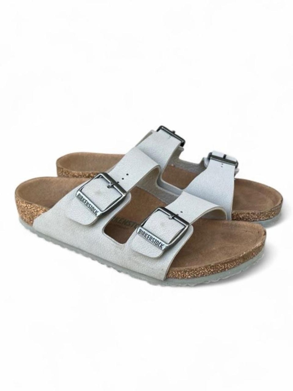Birkenstock Arizona Stone Coin Vegan Sandals EU 34 US Women's 3 Narrow